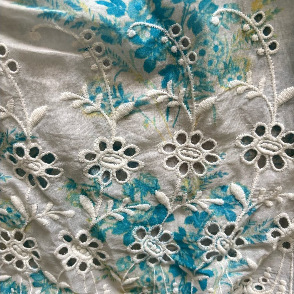 NWT LoveShackFancy Mauro Floral Top - Picture 4 of 6